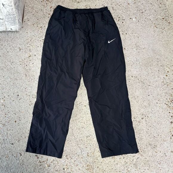 Vintage Nike Golf Men's Black Track Pants 2XL Storm-FIT Zippered Pockets - Picture 1 of 6